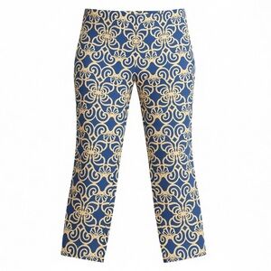 Vineyard Vines Cropped Pants, Blue & White, Barely Worn, SZ 4, Preppy Chic!